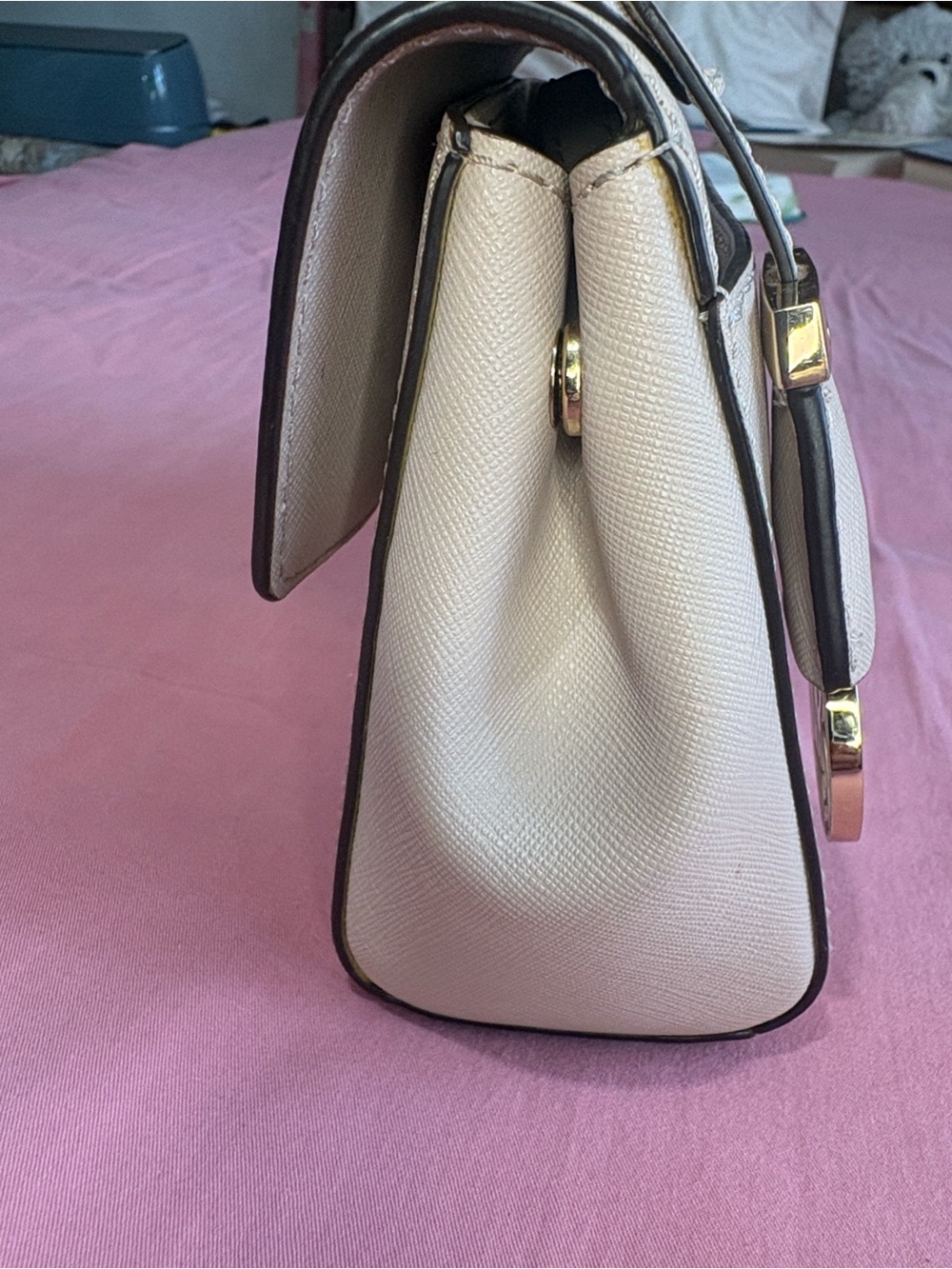 Michael Kors Pink Ava Mini Top-Handle Crossbody - Picture 8 of 16